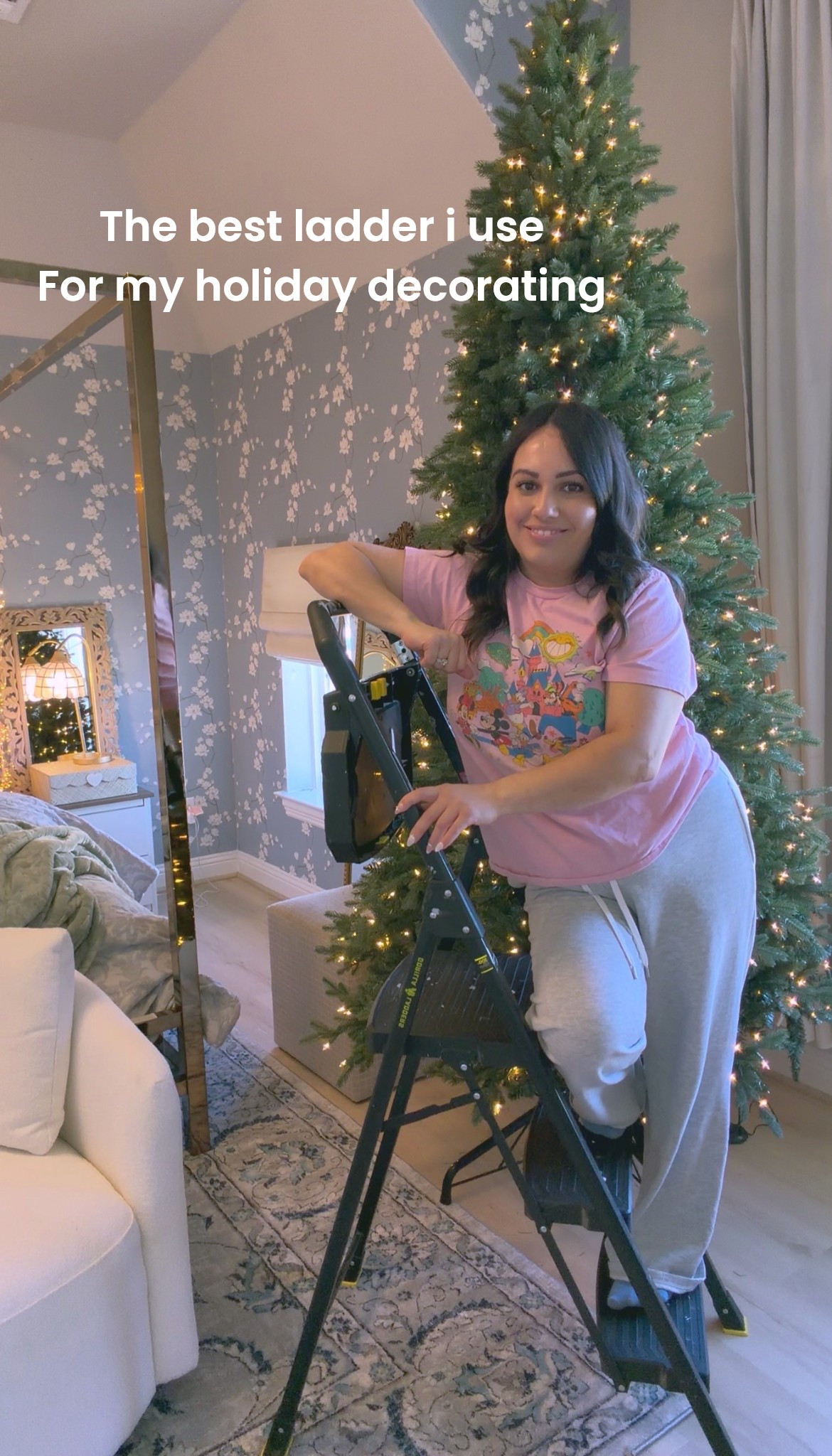 This ladder is a must! It feels so solid when I climb on it. I’m a chicken with heights and this one is just the right size for me to decorate my holiday trees! 


@thehomedepot #homedepot 