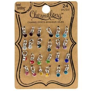 Bead Landing™ Charmalong™ 24 Mini Glass Charms | Michaels Stores