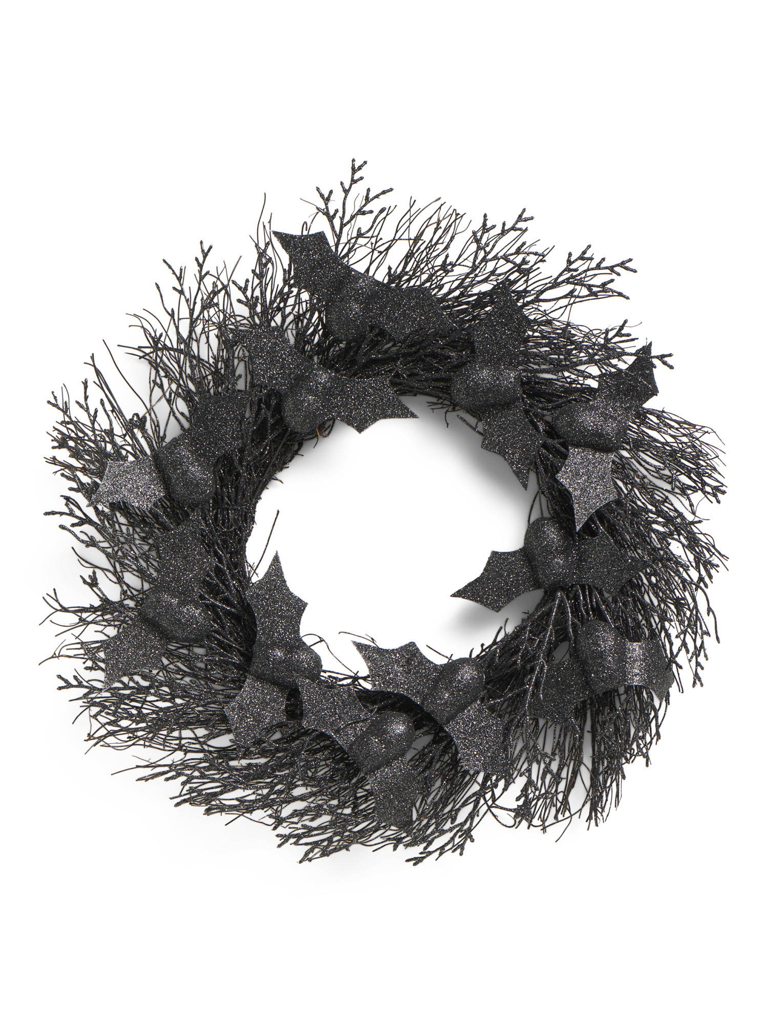 22in Spooky Wreath With Bats | TJ Maxx