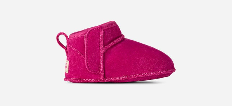 UGG® Infants' Classic Ultra Mini Suede Classic Boots in Dark Peony, Size 12-18 mos | UGG (US)