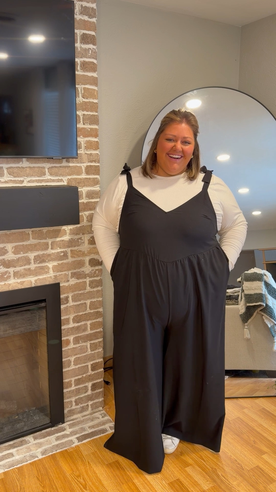 plus size black jumpsuit | size 3 from Torridd

#LTKWorkwear #LTKPlusSize #LTKootd