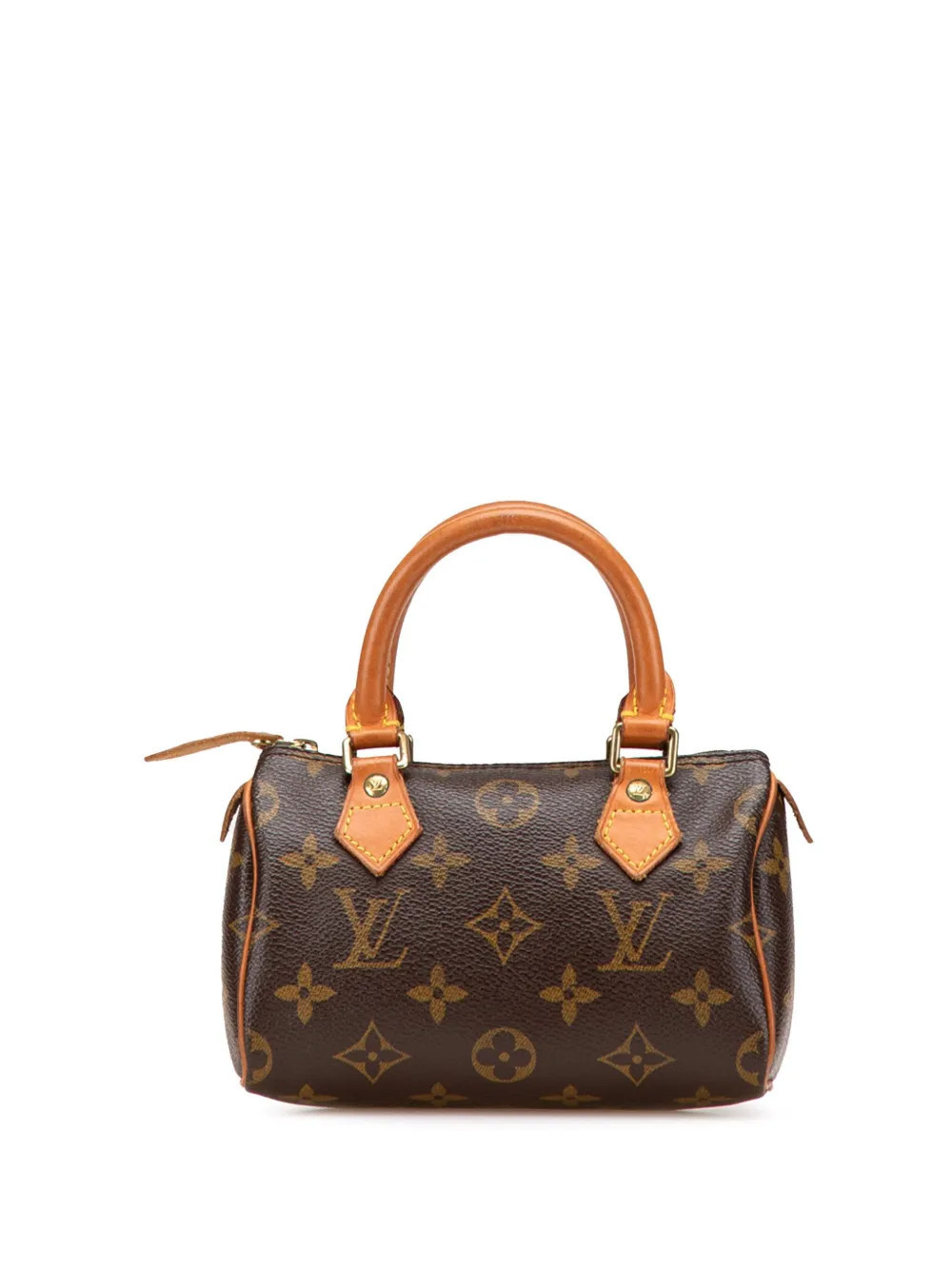 Louis Vuitton Pre-Owned 2001 Monogram Mini Speedy HL satchel - Brown | Farfetch Global