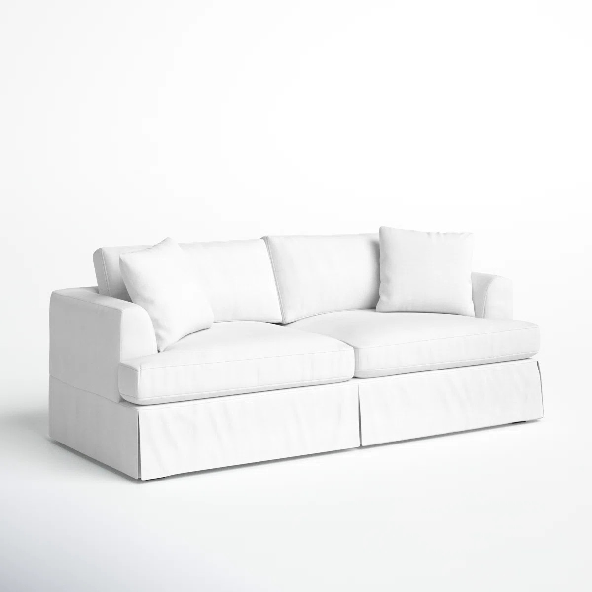 Lucia 92.5'' Slipcovered Sofa | Wayfair North America