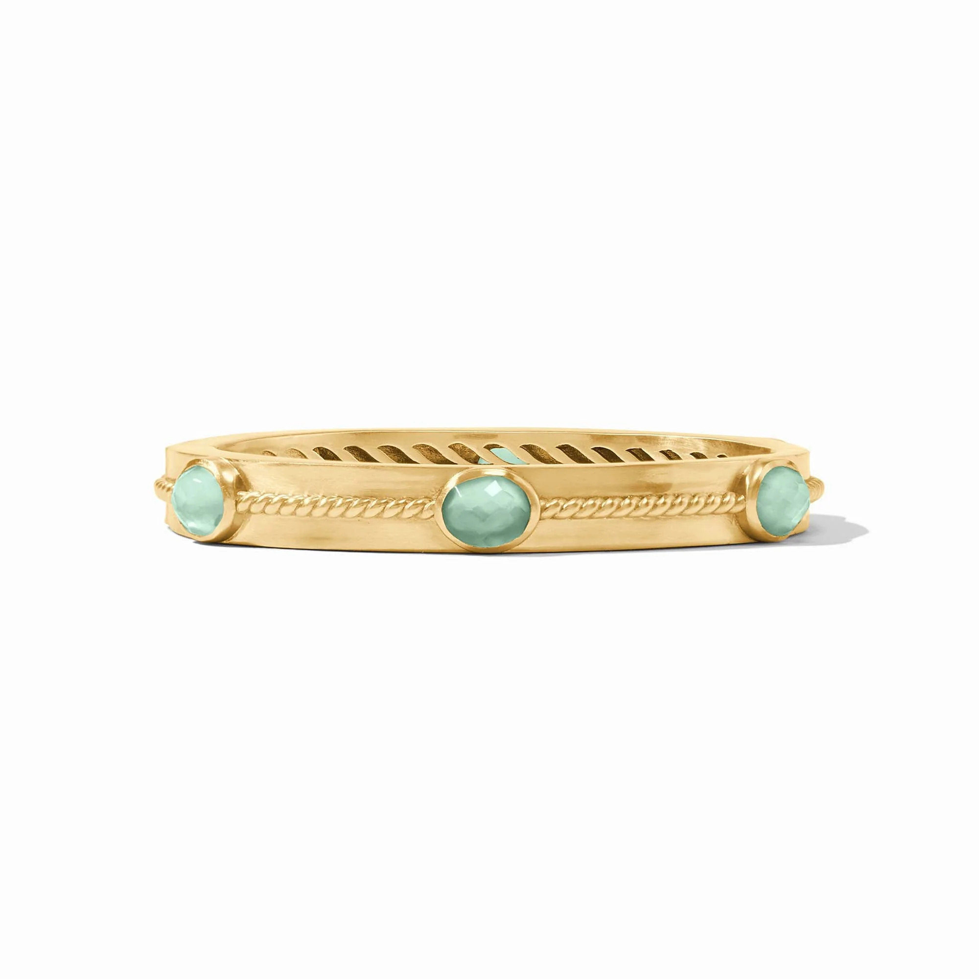 Nassau Stone Hinge Bangle Bracelet | Julie Vos | Julie Vos