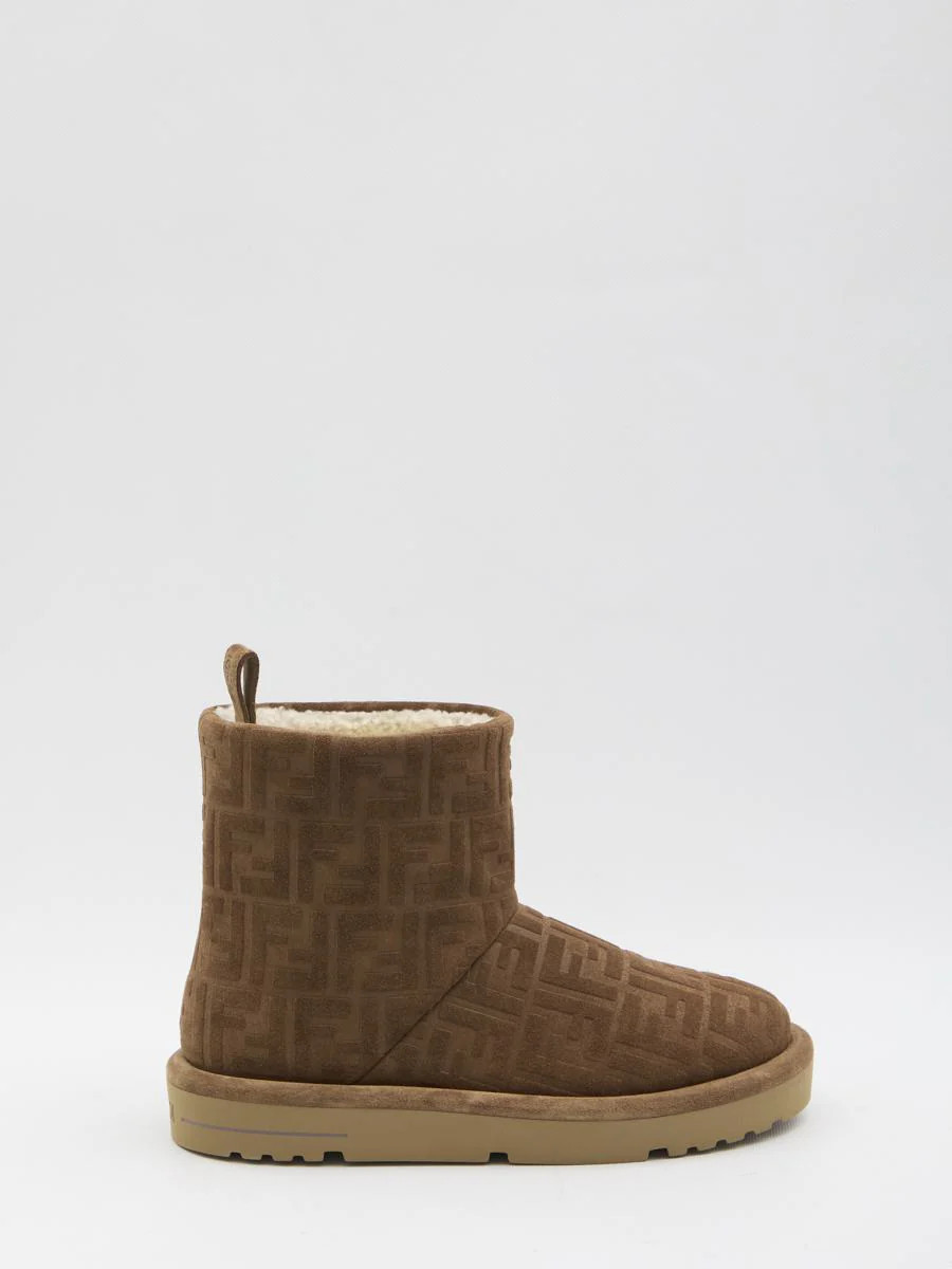 Ff Boots In Suede | Baltini