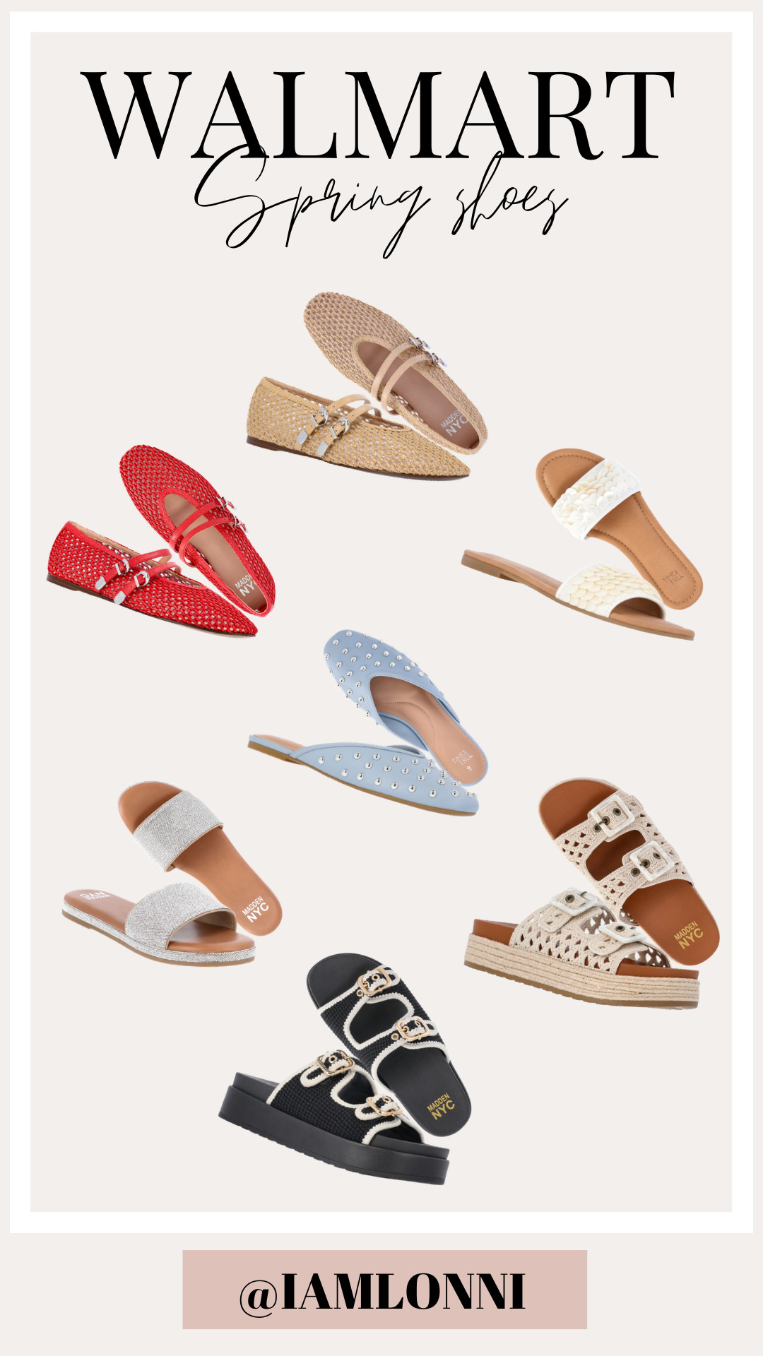 Walmart shoe haul 👟 Affordable sneakers, chic flats & comfy sandals—budget-friendly fashion finds you’ll love! 

#WalmartFinds #AffordableShoes #BudgetFriendlyFashion #SneakerStyle #ChicSandals 

 #LTKootd #LTKSaleAlert