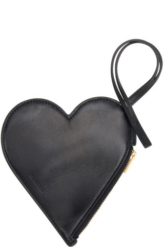 Black Zip Coin Pouch | SSENSE