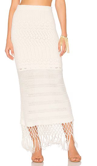 X REVOLVE Sandra Skirt in White | Revolve Clothing (Global)