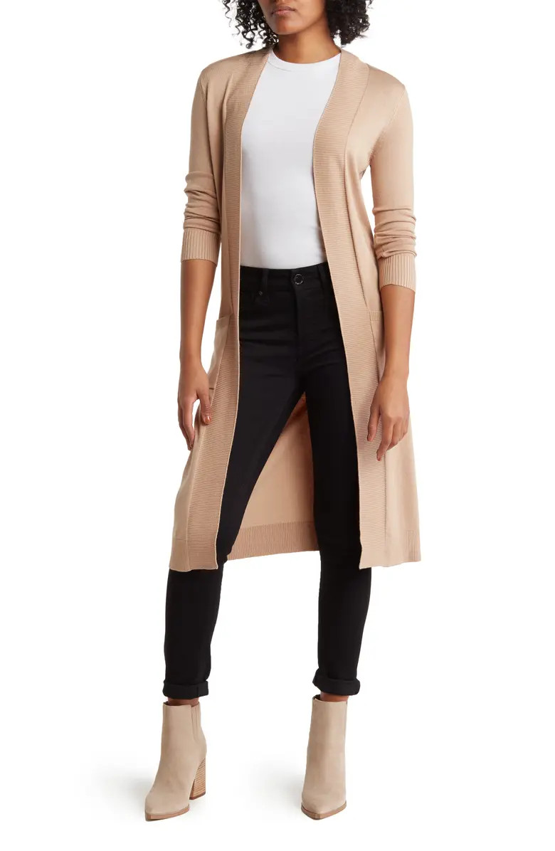 Tribec Knee Length Cardigan | Nordstrom Rack
