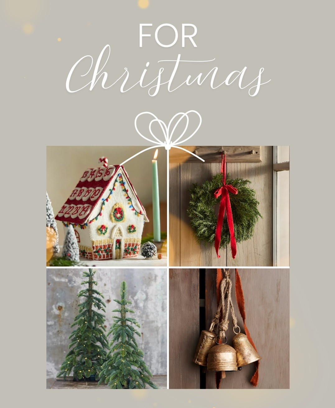 These are all so unique and beautiful. And on sale! The darling house is an advent calendar. 