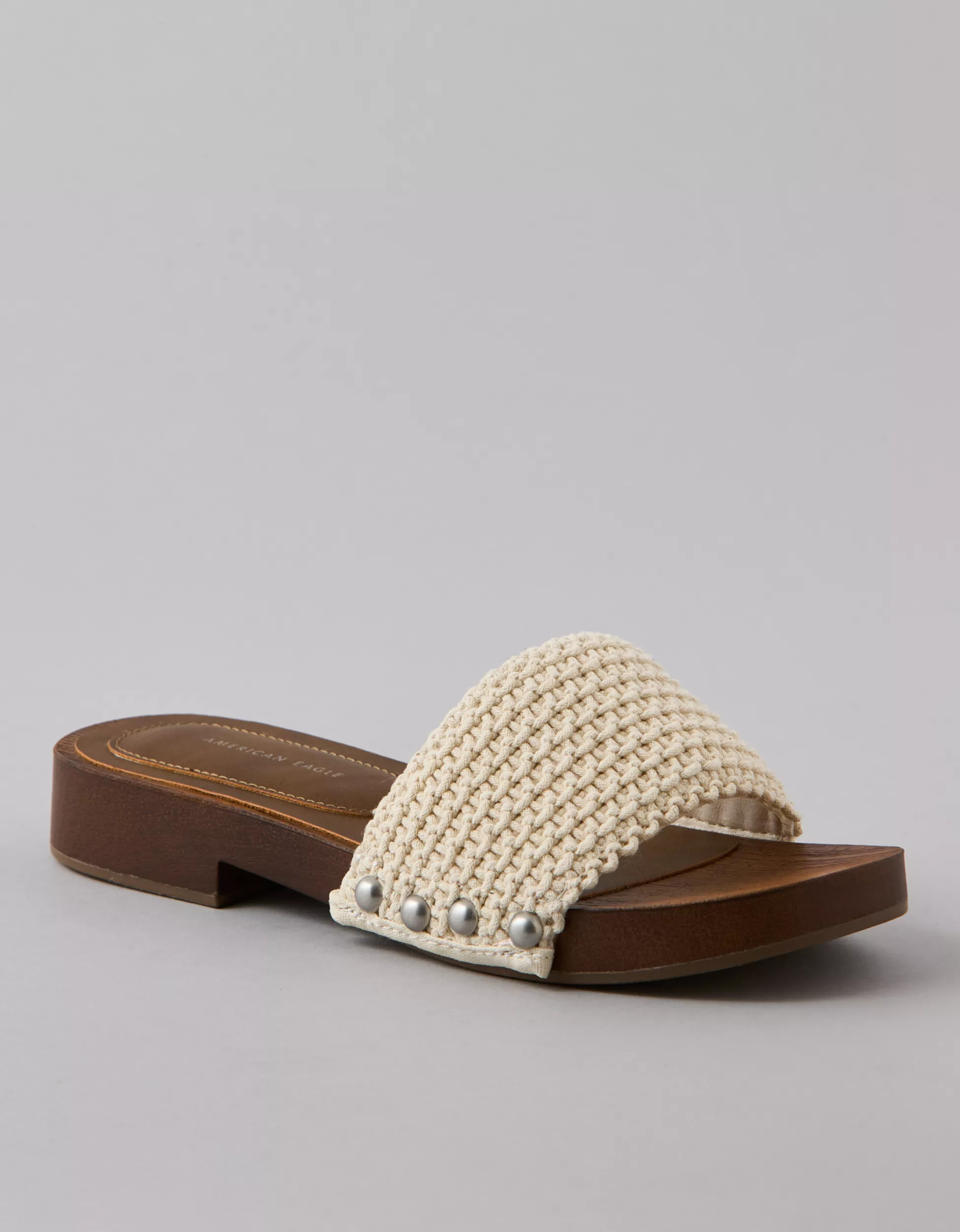 AE Crochet Clog Sandal | American Eagle Outfitters (US & CA)