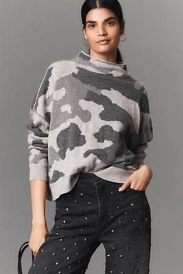 Alani Cashmere Mock Neck Jumper | Anthropologie (UK)