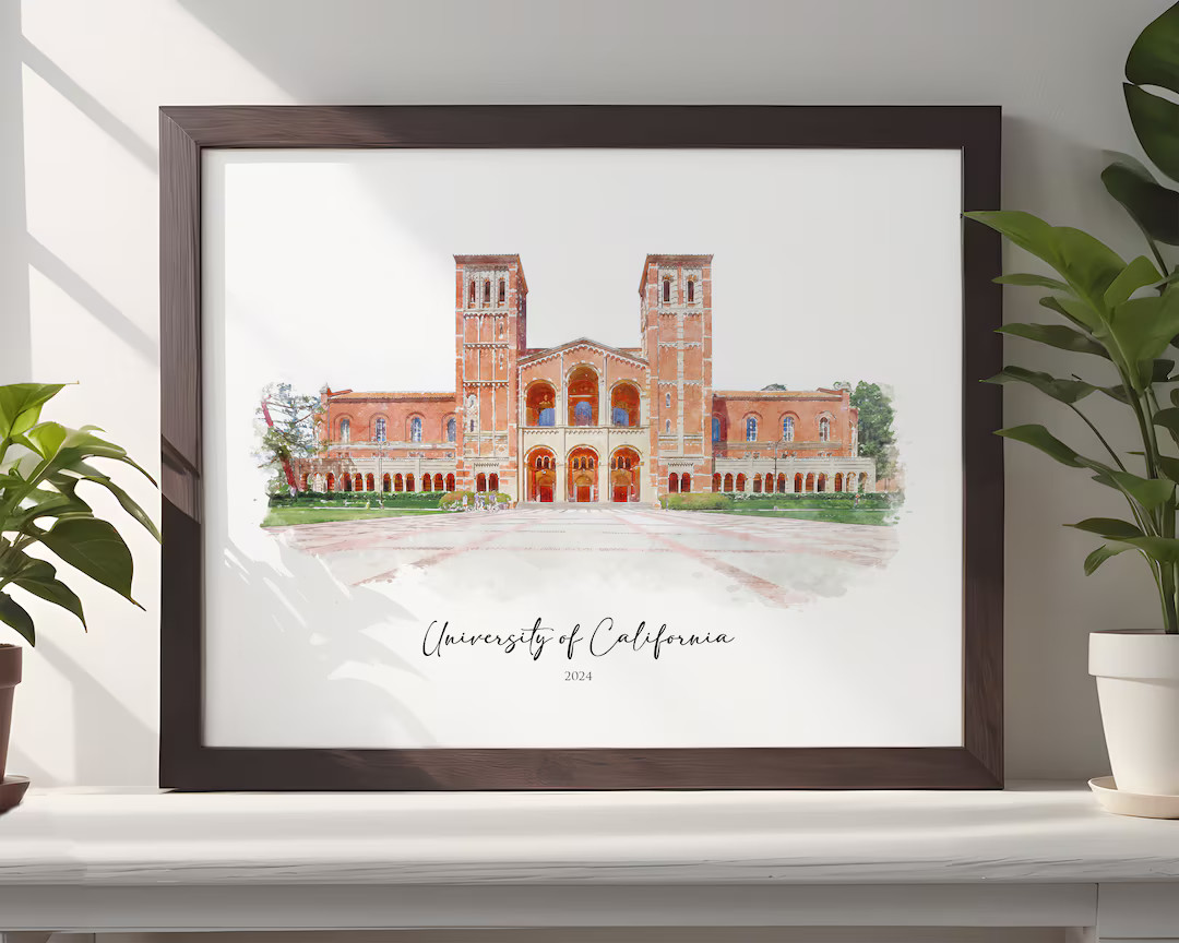 Custom University Portrait, College Portrait, High School Portrait, Graduation Portrait, Teacher ... | Etsy (US)