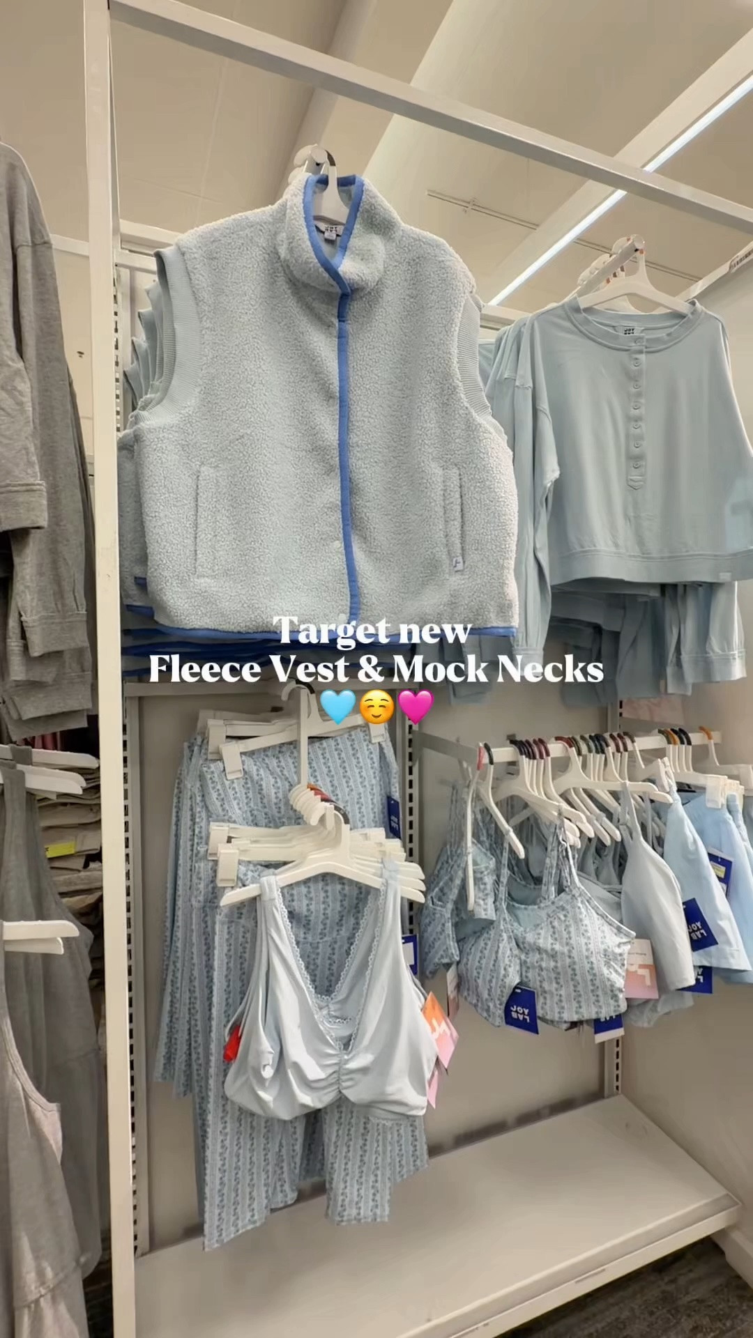 New Joylab fleece vest and Mocknecks at target!!🩵🥰🩷

#LTKU #LTKActive #LTKSeasonal