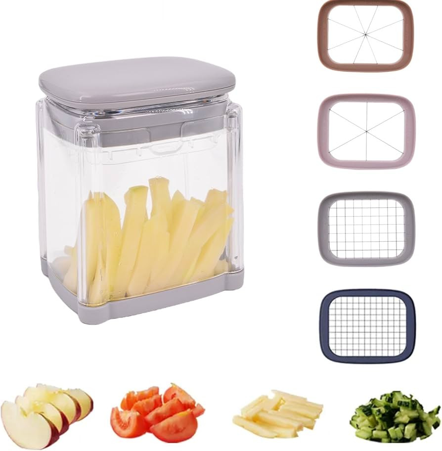 Dreams Of Paradise™ French Fry Cutter, Food Dicer Chop Box, Professional Homestyle Vegetable Ch... | Amazon (US)