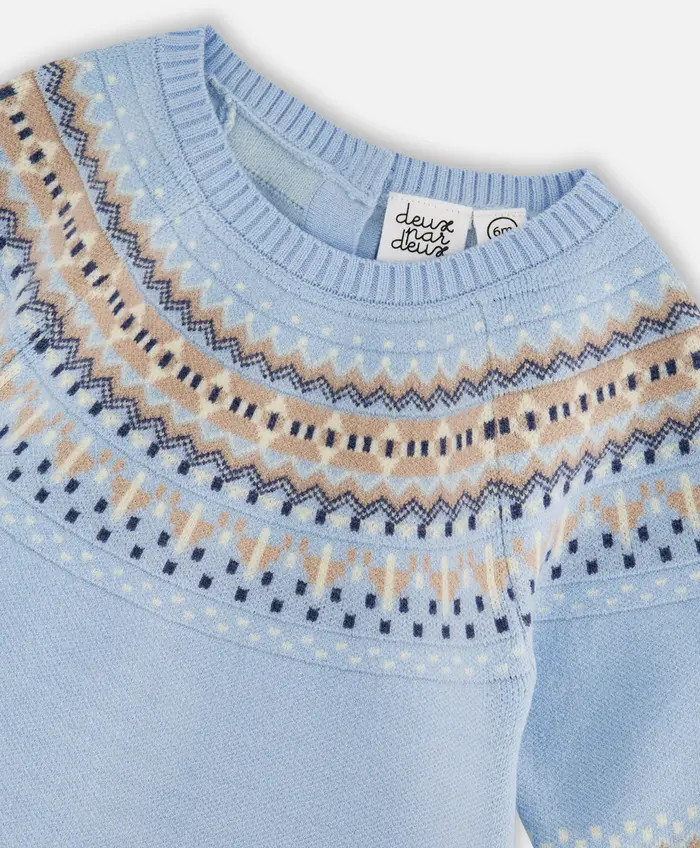 Deux par Deux Knitted Jacquard Romper | Nordstrom | Nordstrom