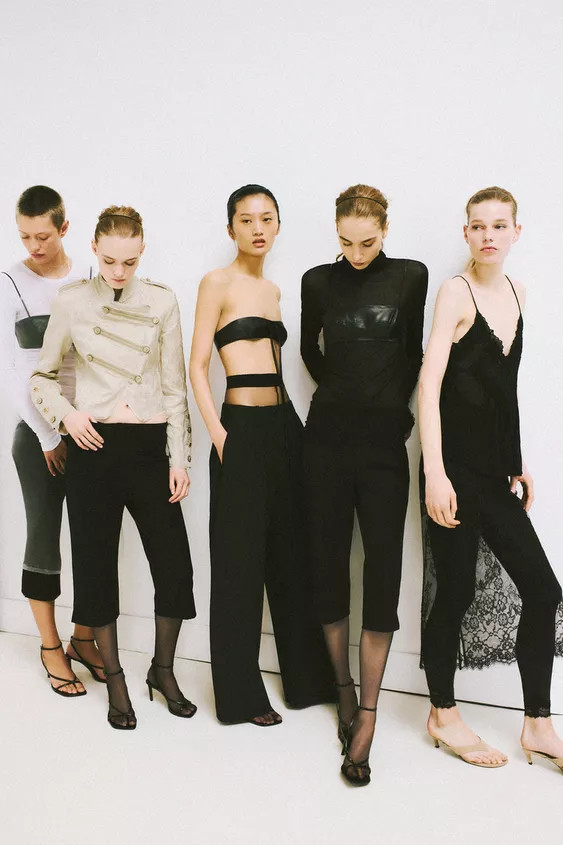 100% LEATHER BANDEAU TOP ZW COLLECTION LIMITED EDITION | Zara US