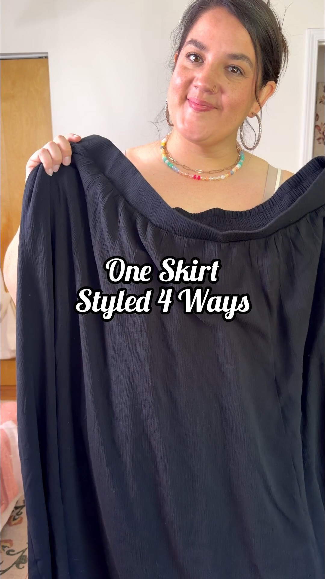 Styling a black skirt with items I already had in my closet! A black maxi skirt is a great closet staple - you can style it is so many different ways! 🖤

#LTKPlusSize #LTKootd #LTKTall