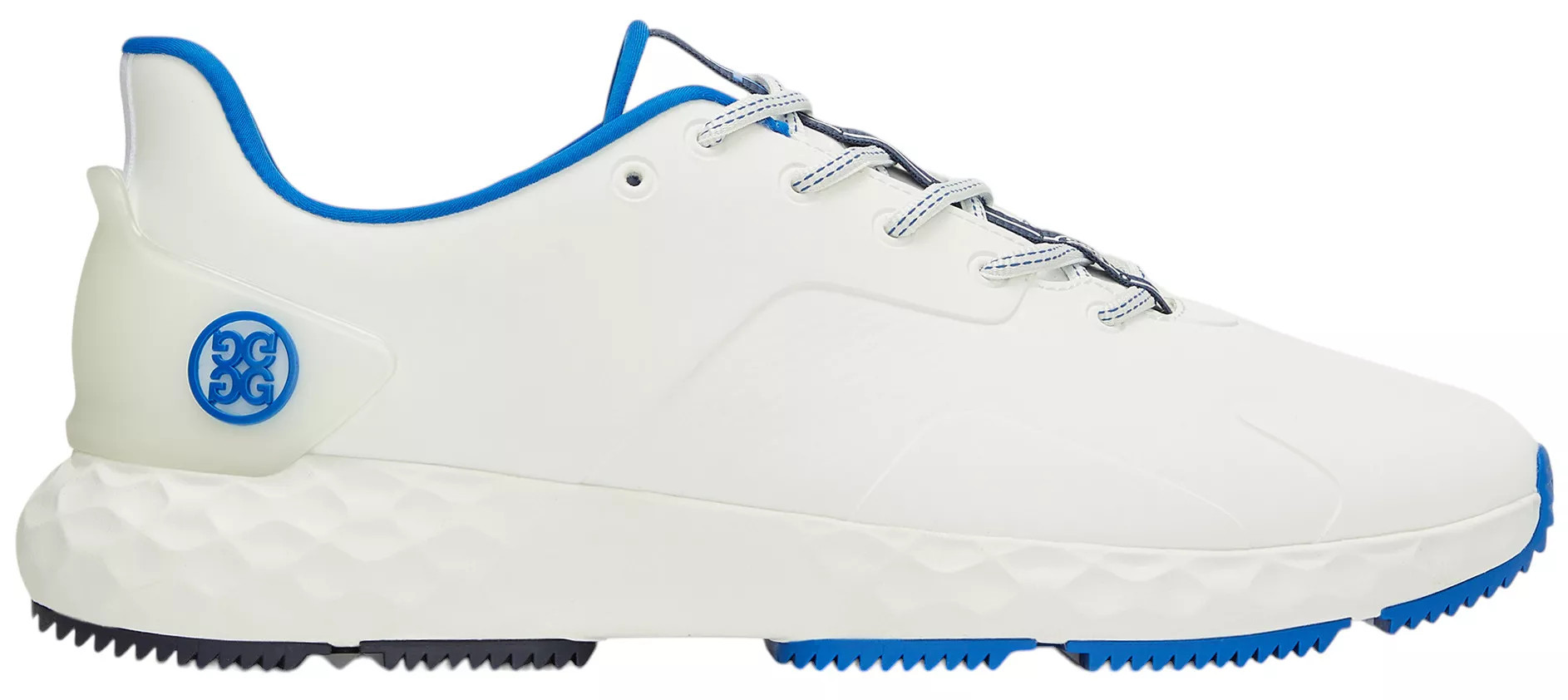 G/FORE Men's MG4+ Golf Shoes, Size 9.5, White/Blue | Golf Galaxy