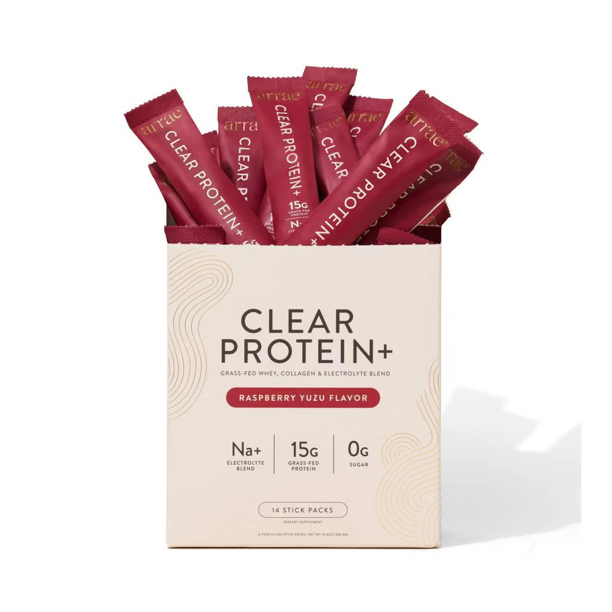 Arrae Clear Protein+ Collagen Electrolytes Dietary Supplement Powder - 15g Protein - 14 Stick Pac... | Target