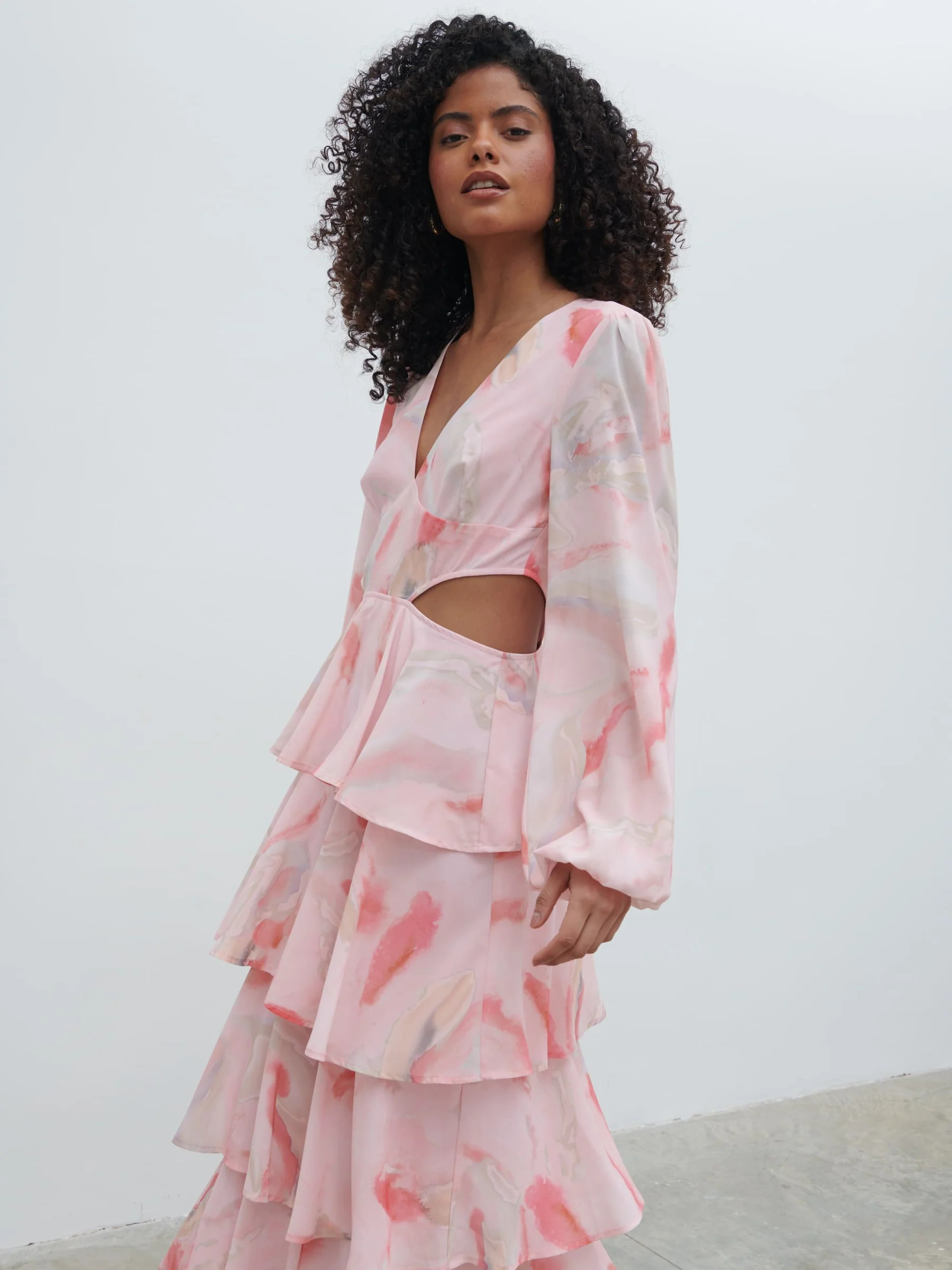 Ashton Cut Out Maxi Dress | Pretty Lavish (UK)