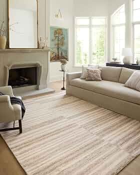 Loloi Chris Loves Julia x Chris Collection CHR-03 Ivory / Clay, Transitional 5'-0" x 7'-6" Area R... | Amazon (US)