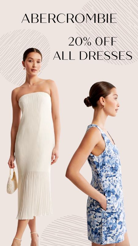 20% off dresses sale at Abercrombie! Perfect dresses for a wedding or a causal summer day! My picks are below!💕

#LTKtravel #LTKsalealert #LTKstyletip