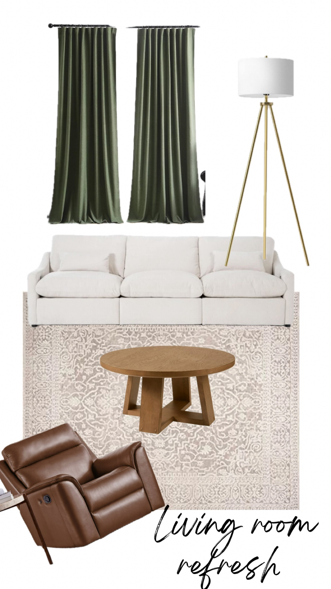 Living room makeover! Loving all the neutrals and earthy tones  

#LTKHome