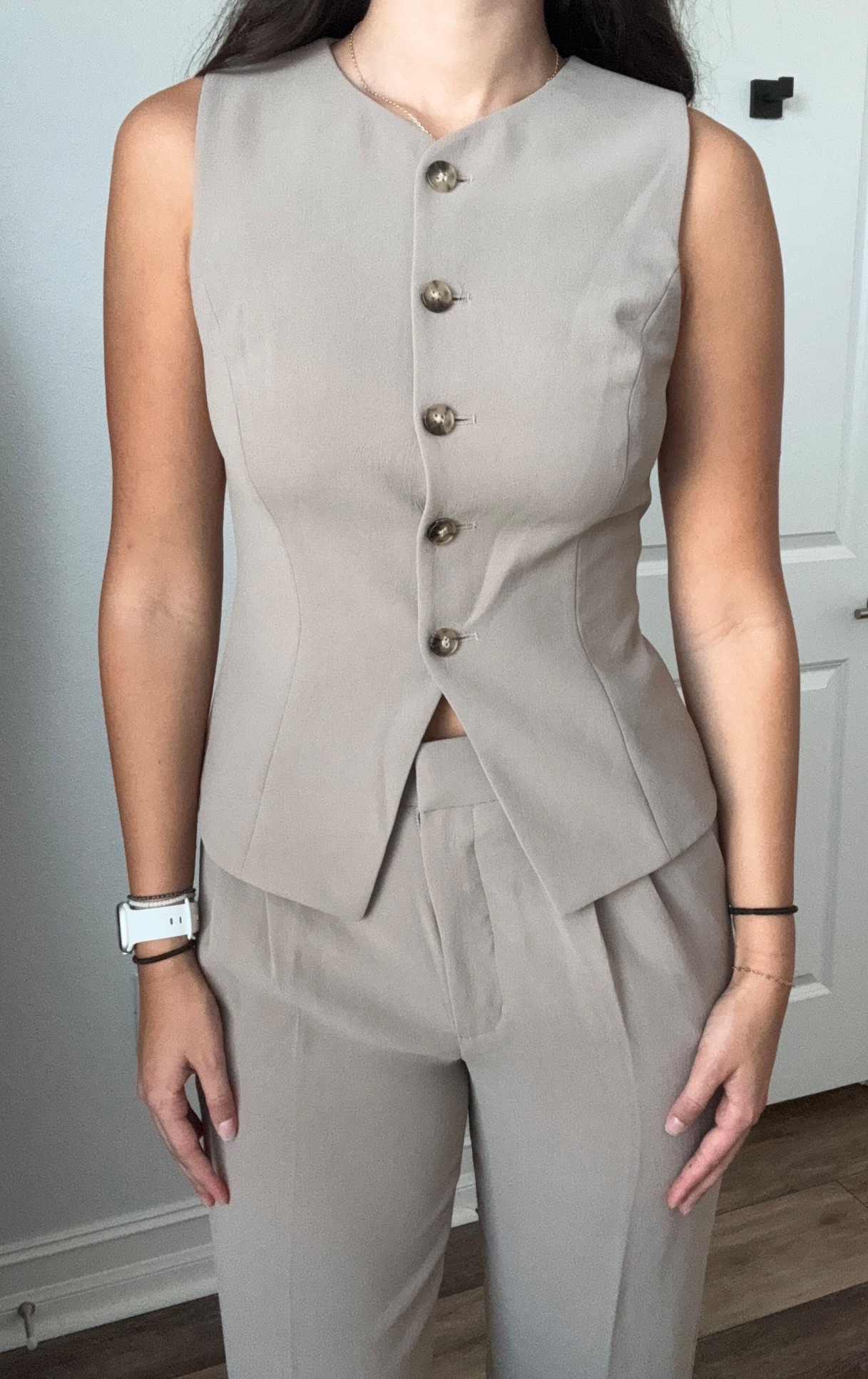 Color: Nomad Taupe
Top: S/4
Bottom: M/6, Tall

#LTKStyleTip #LTKTall #LTKWorkwear