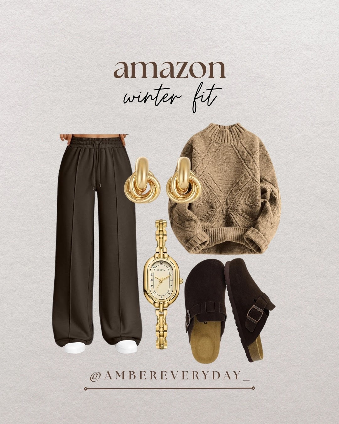 Easy winter fit from Amazon 🤎 neutral outfit inspo 

#LTKootd #LTKHoliday #LTKGiftGuide