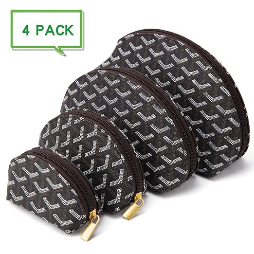 Luxury Make Up Bag Shell Shape Cosmetic Toiletry Travel Bags including 4 Size Bag (GD Cosmetic Ba... | Amazon (US)