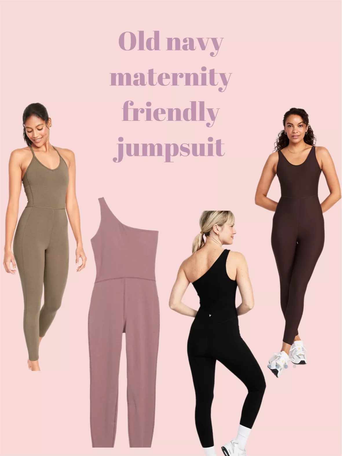 Maternity PowerChill Sleeveless 7/8 Jumpsuit