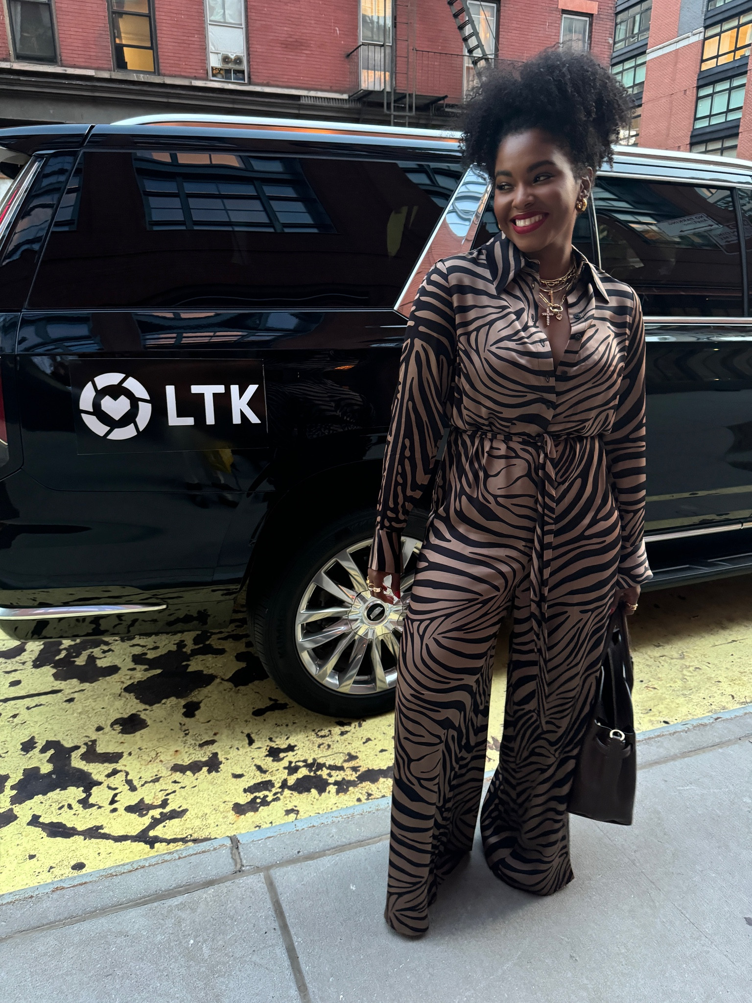 Day 2. Look 3. Runs large. Wearing a small 


#LTKMidsize #LTKNYFW #LTKItBag