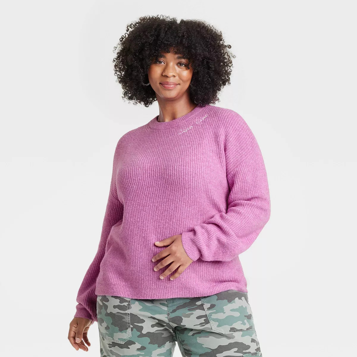 Women's Holiday Crewneck Pullover Sweater - A New Day™ | Target