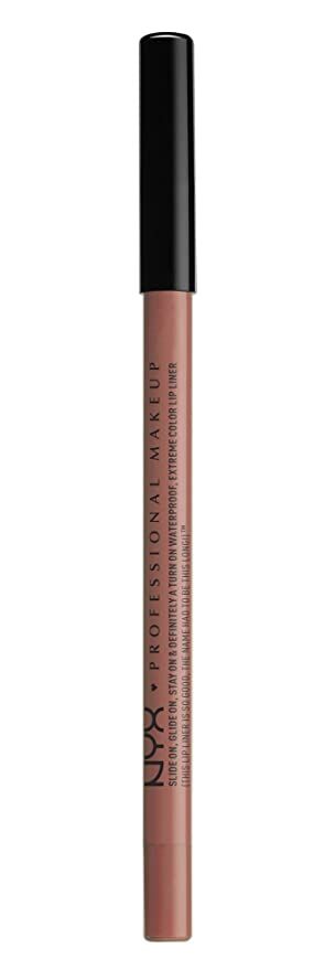 NYX PROFESSIONAL MAKEUP Slide On Lip Pencil, Lip Liner - Nude Suede Shoes (Nude With Pink Underto... | Amazon (US)
