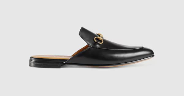 Leather Horsebit slipper | Gucci (US)