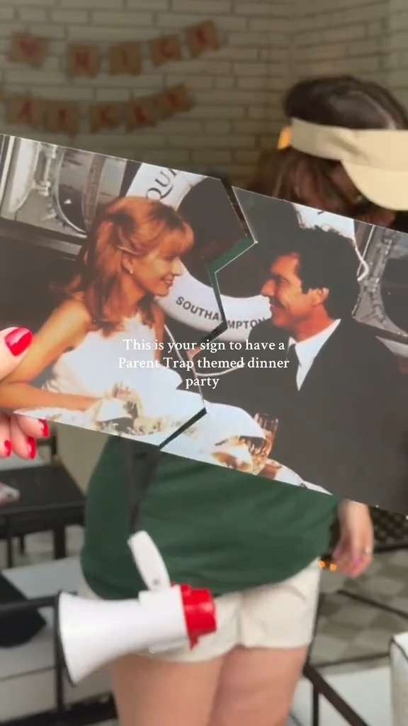 this is your sign to have a parent trap themed dinner party!!!🫶🏼 

 #LTKHome #LTKParties #LTKStyleTip