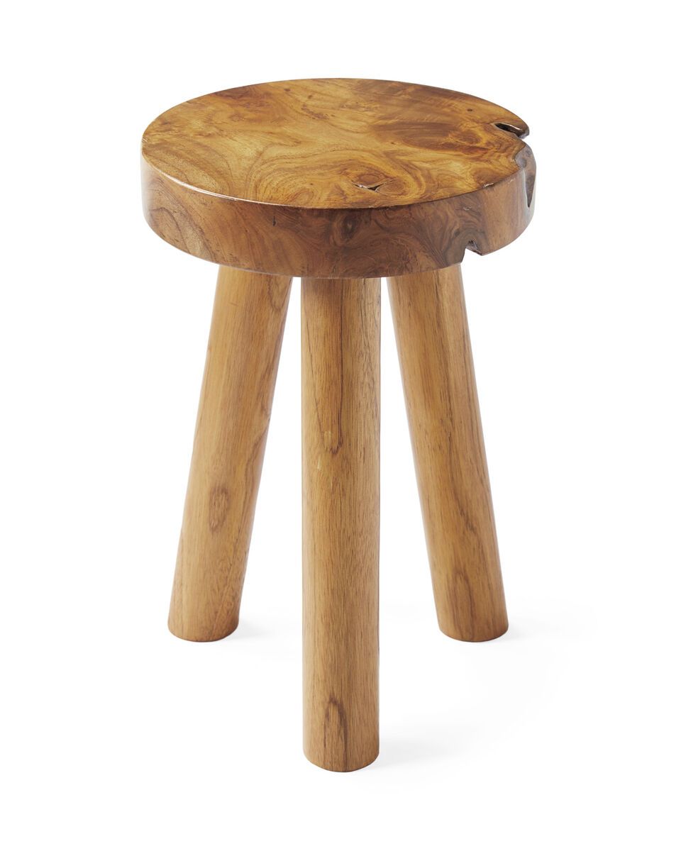 Teak Stool | Serena and Lily