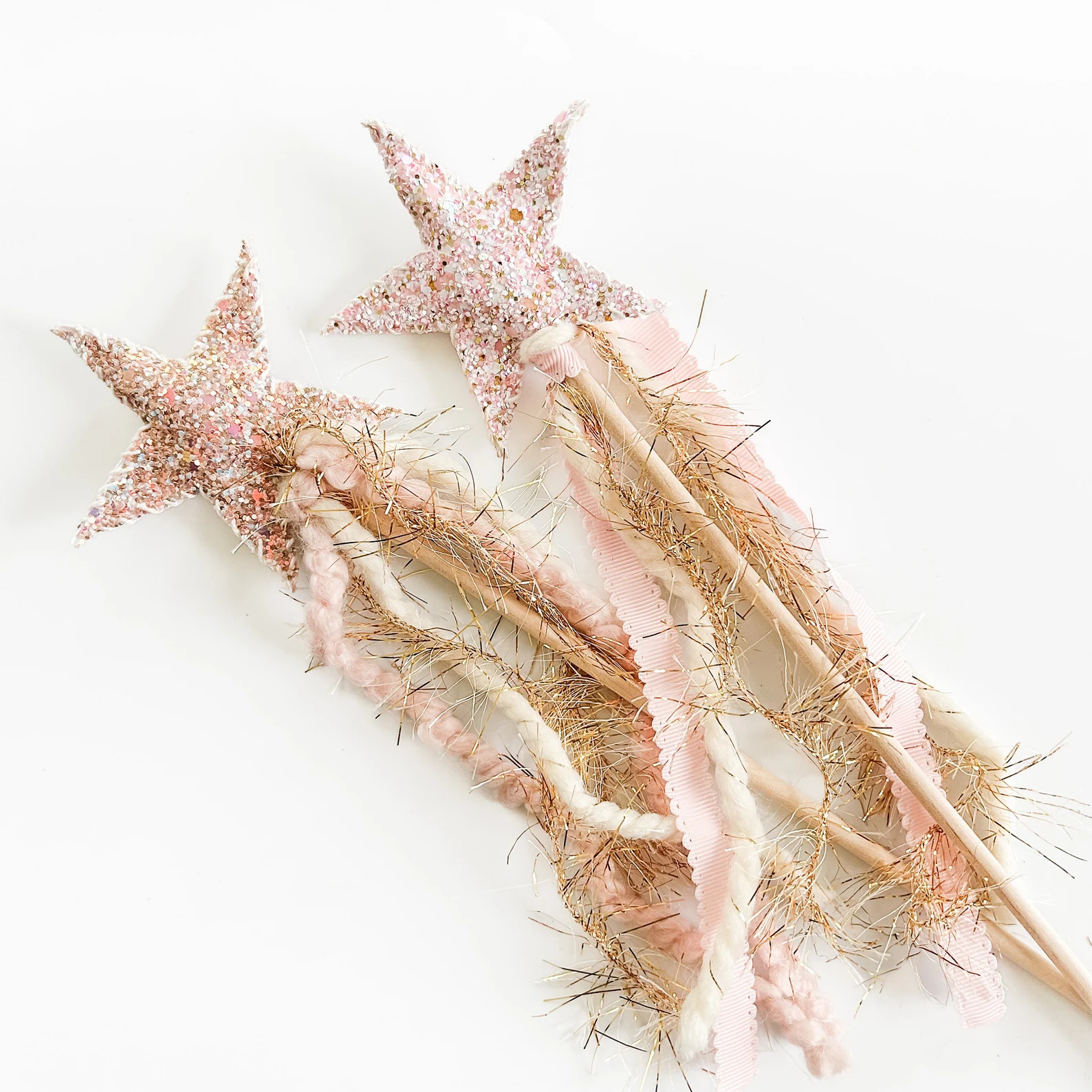 Glitter Star Wand: Princess Fairy Dress up Play - Etsy | Etsy (US)