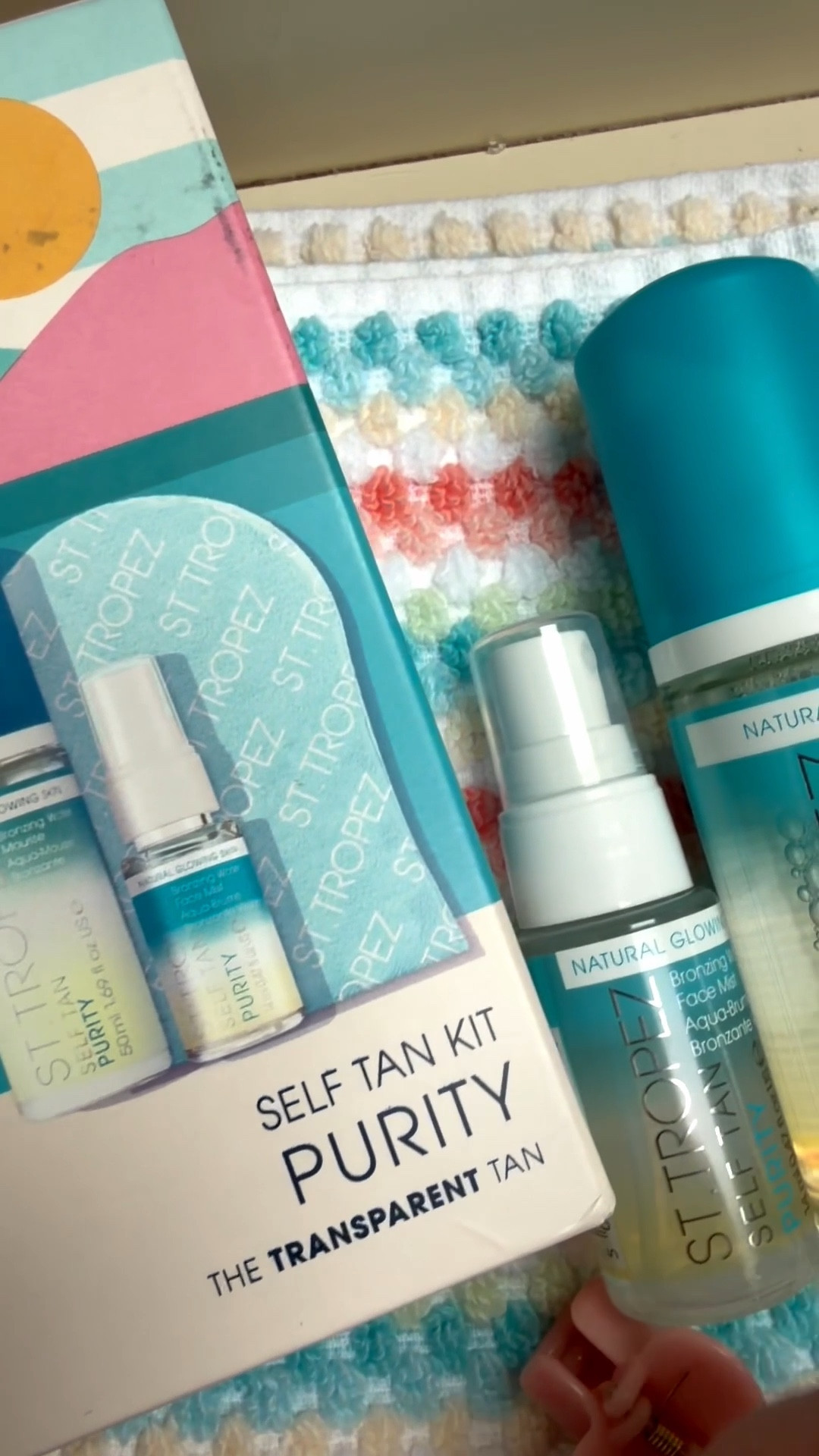 St. Tropez Self Tan Kit Purity

Transport yourself to paradise with the St. Tropez Self Tan Purity Mini Kit - perfectly sized for travelling on-the-go. This tropically scented Purity Bronzing Water Mousse and Face Mist is paradise bottled, delivering a golden tan in one application

#LTKWorkwear #LTKTravel #LTKSeasonal