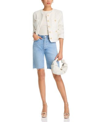 Tweed Collarless Jacket - Exclusive | Bloomingdale's (US)