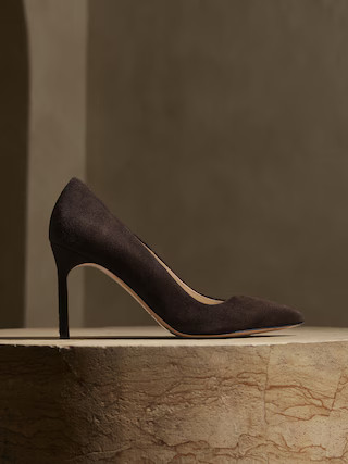 Arden Suede Pump | Banana Republic (US)
