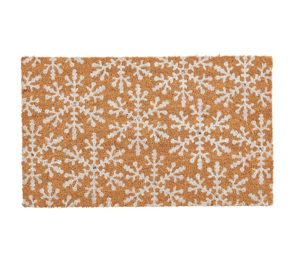 Snowflakes Light-Up Doormat | Pottery Barn (US)