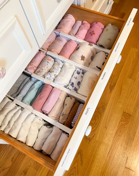 Nursery organization ✨🤩 Drawer dividers

#LTKbaby #LTKhome