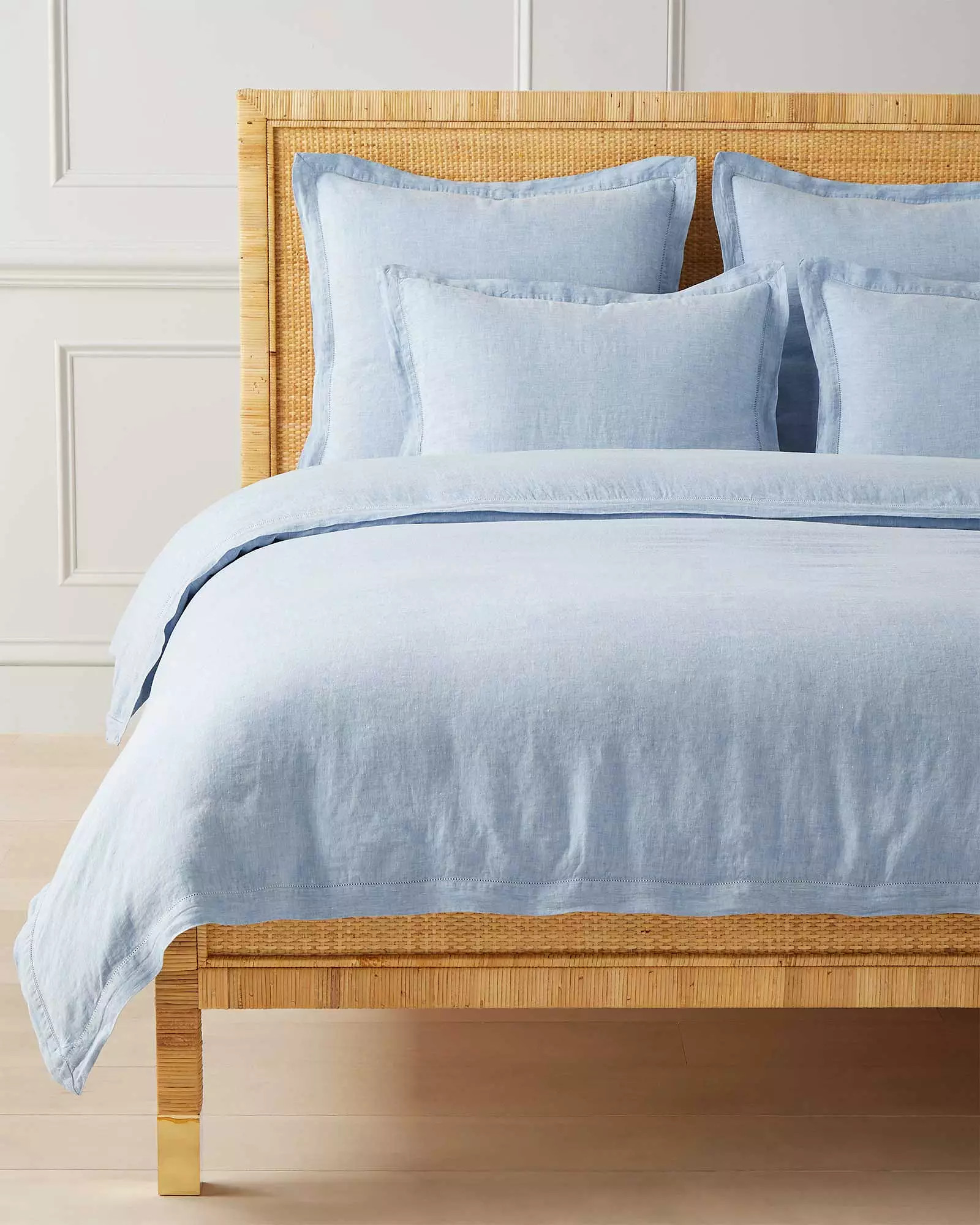 Portofino Linen Duvet Cover | Serena and Lily