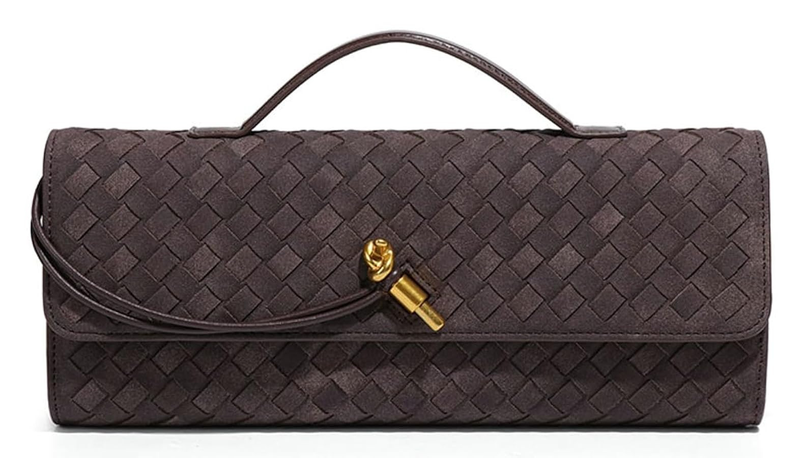 Trendy Woven Evening Clutch Purses Women Underarm Shoulder Handbag Cute Satchels Crossbody Purse ... | Amazon (US)