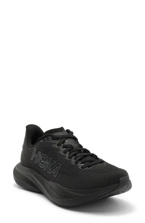 HOKA Mach 7 Running Shoe in Black/black at Nordstrom, Size 6.5 | Nordstrom