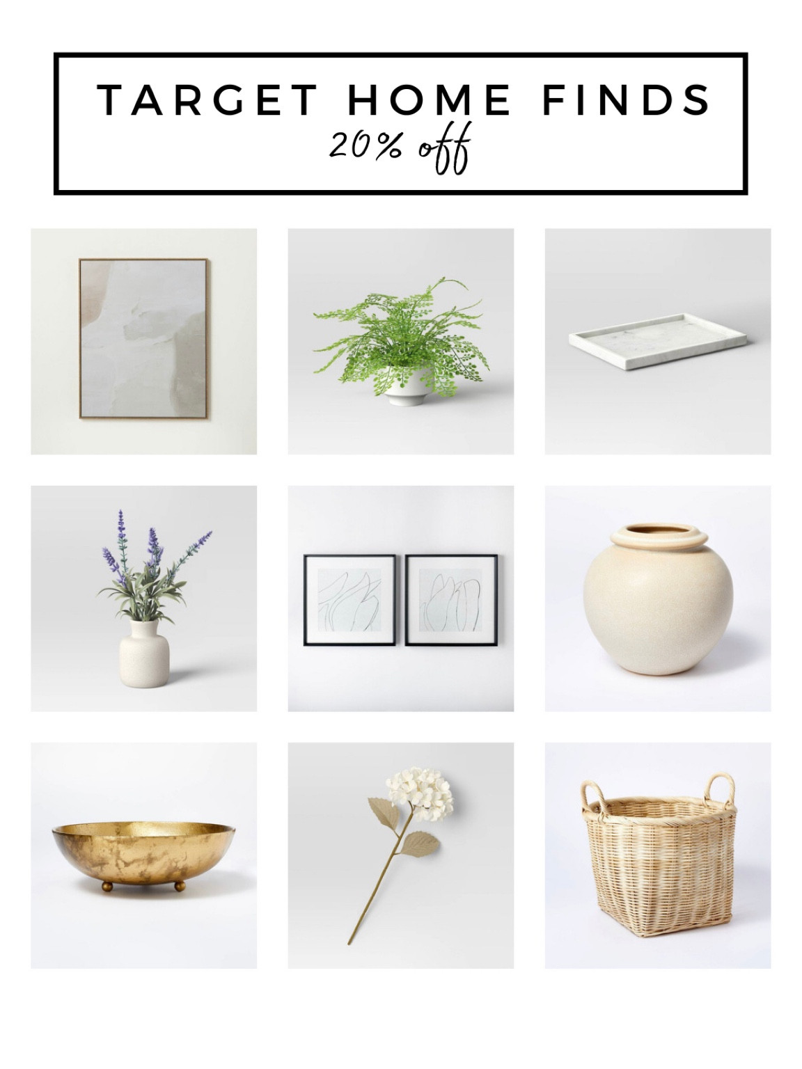 20% off home decor for Spring at Target #target #targetfinds #targetsale #targethome #hearthandhand #studiomcgee #spring #homedecor #springdecor #targetstyle 

#LTKsalealert #LTKunder50 #LTKhome