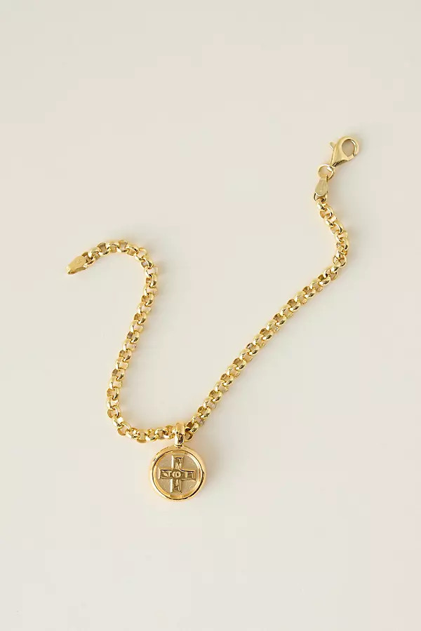 Tilly Sveaas Moi and Toi Disc Belcher Bracelet | Anthropologie (UK)