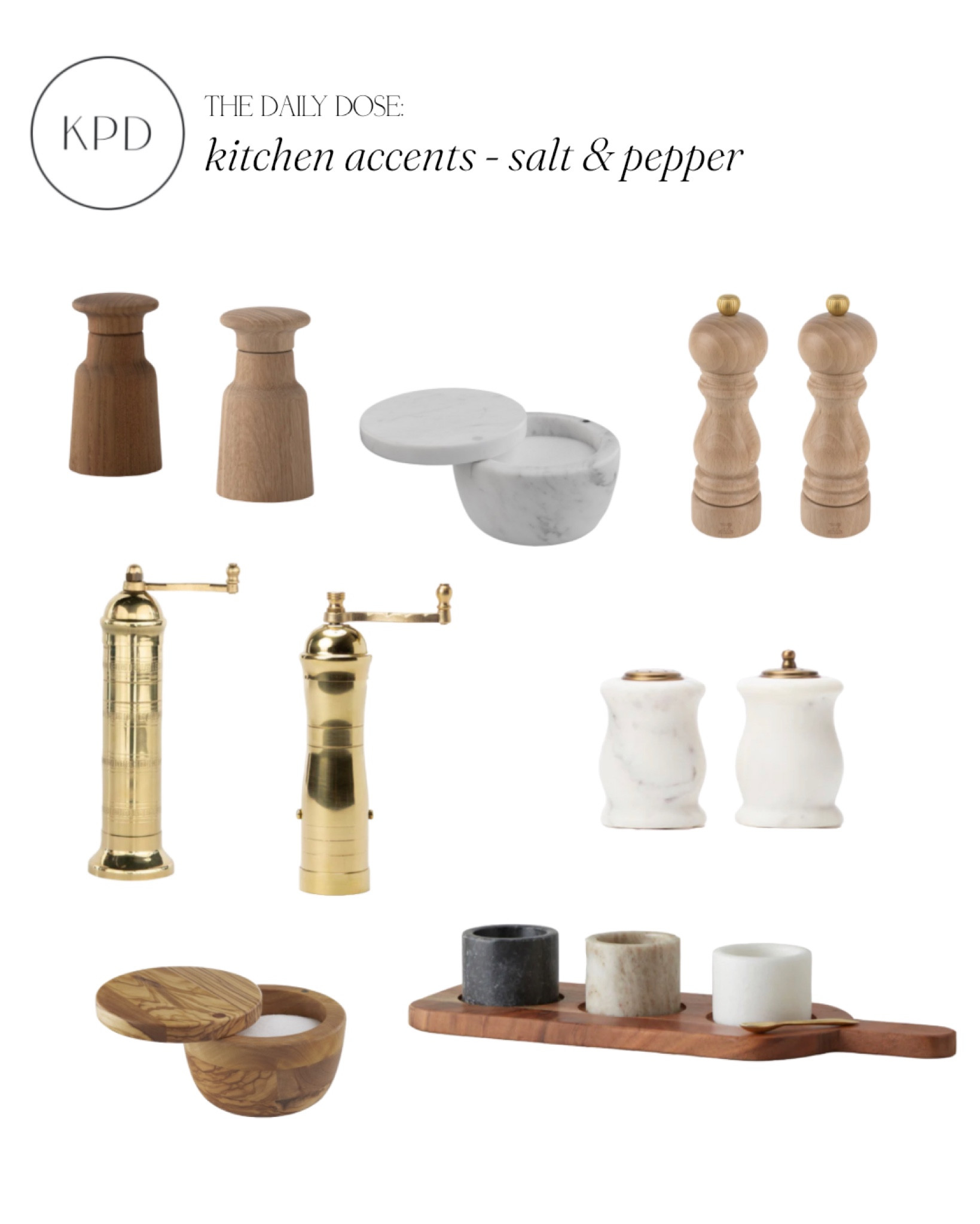 kpd the daily dose: salt and pepper accents for the kitchen 

#LTKstyletip #LTKhome